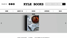 What Kylebooks.com website looked like in 2020 (3 years ago)