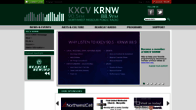 What Kxcv.org website looked like in 2020 (3 years ago)