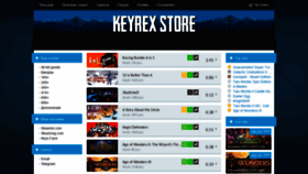 What Keyrex.store website looked like in 2020 (3 years ago)