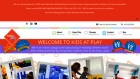 What Kidsatplaypa.com website looked like in 2020 (3 years ago)