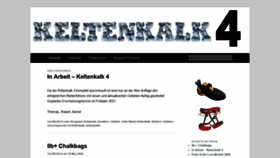 What Keltenkalk.at website looked like in 2020 (3 years ago)