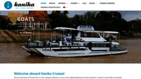 What Kanika-boat.com website looked like in 2020 (3 years ago)