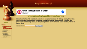 What Krzyzowkowo.pl website looked like in 2020 (4 years ago)