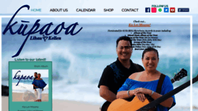 What Kupaoa.com website looked like in 2020 (3 years ago)