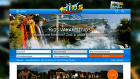 What Kidsvakantiegids.nl website looked like in 2020 (3 years ago)
