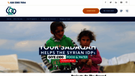 What Khayr.ws website looked like in 2020 (3 years ago)