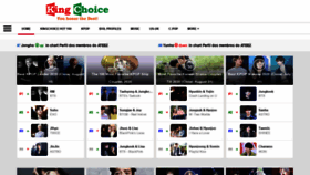 What Kingchoice.me website looked like in 2020 (3 years ago)