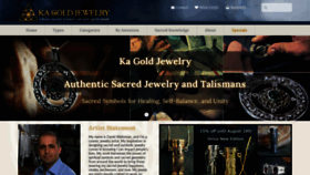 What Ka-gold-jewelry.com website looked like in 2020 (3 years ago)