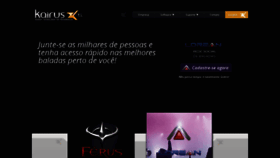 What Kairus.com.br website looked like in 2020 (3 years ago)