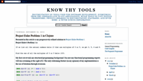 What Knowthytools.com website looked like in 2020 (3 years ago)