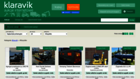 What Klaravik.pl website looked like in 2020 (3 years ago)