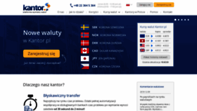 What Kantor.pl website looked like in 2020 (3 years ago)