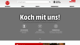 What Koch-mit.de website looked like in 2020 (3 years ago)