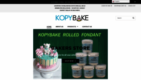 What Kopybake.com website looked like in 2020 (3 years ago)