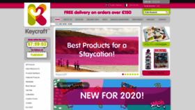 What Keycraftuk.com website looked like in 2020 (3 years ago)