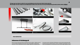 What Klusdesign.dk website looked like in 2020 (3 years ago)