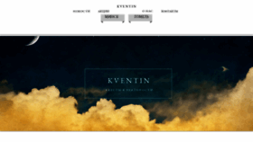 What Kventin.by website looked like in 2020 (3 years ago)