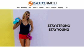 What Kathysmith.com website looked like in 2020 (3 years ago)