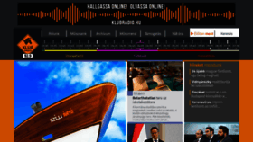 What Klubradio.hu website looked like in 2020 (3 years ago)