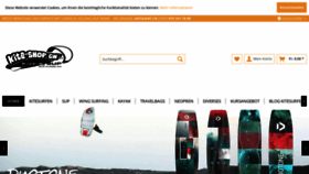 What Kite-shop.ch website looked like in 2020 (3 years ago)