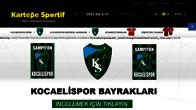 What Kartepesportif.com website looked like in 2020 (3 years ago)