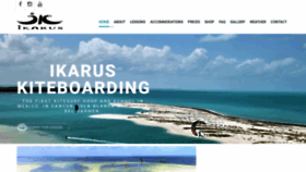 What Kiteboardmexico.com website looked like in 2020 (3 years ago)