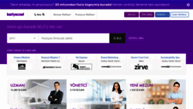 What Kariyer.net website looked like in 2020 (3 years ago)