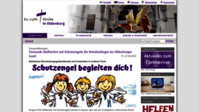 What Kirche-oldenburg.de website looked like in 2020 (3 years ago)