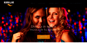 What Karaoke-delivery.com website looked like in 2020 (3 years ago)
