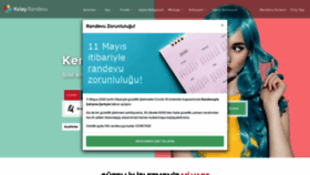 What Kolayrandevu.com website looked like in 2020 (3 years ago)