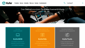 What Kufer.de website looked like in 2020 (3 years ago)