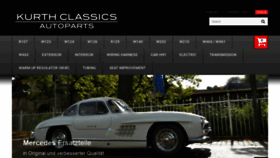 What Kurth-classics-autoparts.de website looked like in 2020 (3 years ago)