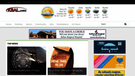 What Ksallink.com website looked like in 2020 (3 years ago)
