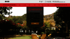 What Krishnaniwas.com website looked like in 2020 (3 years ago)