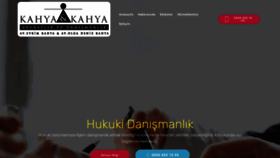 What Kahyaulucay.com website looked like in 2020 (3 years ago)