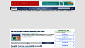 What Kayasehiristanbul.net website looked like in 2020 (3 years ago)