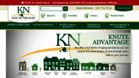 What Knutenelson.org website looked like in 2020 (3 years ago)