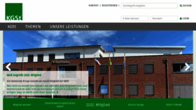 What Kgst.de website looked like in 2020 (4 years ago)
