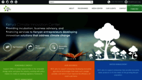 What Kenyacic.org website looked like in 2020 (5 years ago)