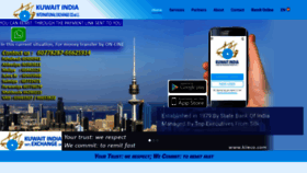 What Kuwaitindiaexchange.com website looked like in 2020 (3 years ago)