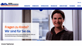 What Krebsinformationsdienst.de website looked like in 2020 (3 years ago)