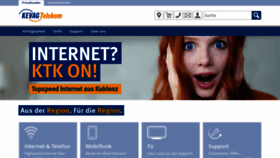 What Kevag-telekom.de website looked like in 2020 (3 years ago)