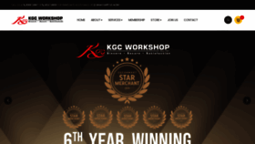 What Kgcworkshop.com.sg website looked like in 2020 (3 years ago)