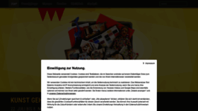 What Kunst-geht-fremd.de website looked like in 2020 (4 years ago)