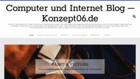 What Konzept06.de website looked like in 2020 (3 years ago)