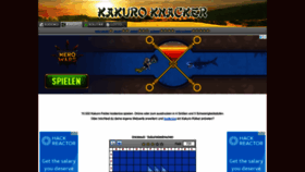 What Kakuro-knacker.de website looked like in 2020 (3 years ago)