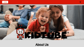 What Kidstube.com website looked like in 2020 (3 years ago)