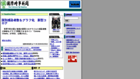 What Kokusainews.com website looked like in 2020 (3 years ago)