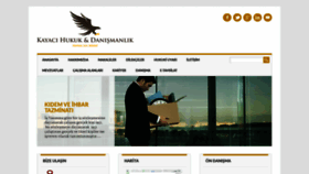 What Kayacihukuk.com website looked like in 2020 (3 years ago)