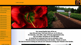 What Kennesawmountaindaylilygardens.com website looked like in 2020 (3 years ago)